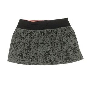 lululemon athletica Pleat to Street Skirt II Watermark Slate Black Sz‎ 6 Active